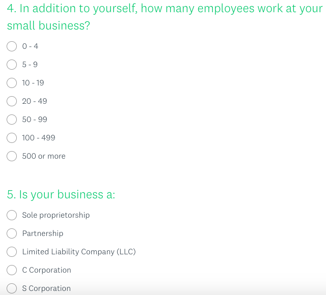 small business owner questions