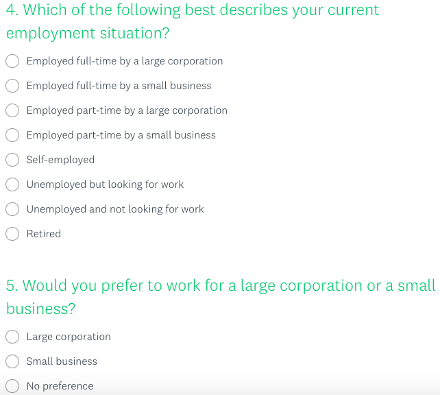 question for those who aren't a small business owner