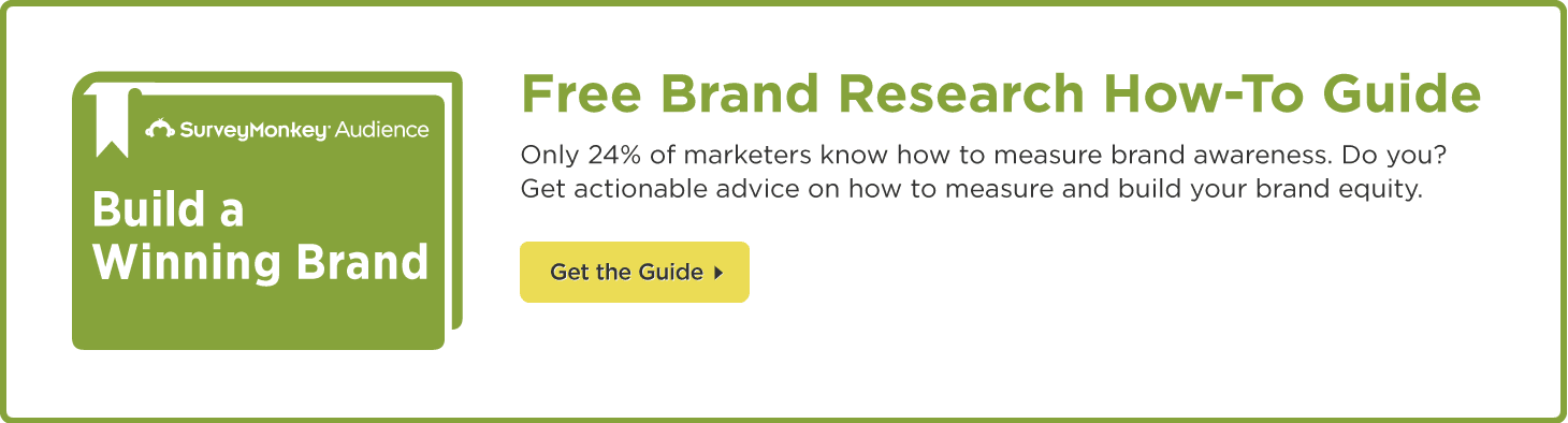 Get the Free Brand Research How-To Guide from SurveyMonkey!