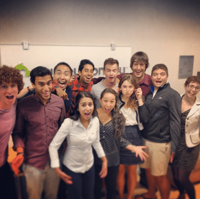 SurveyMonkey interns 2013